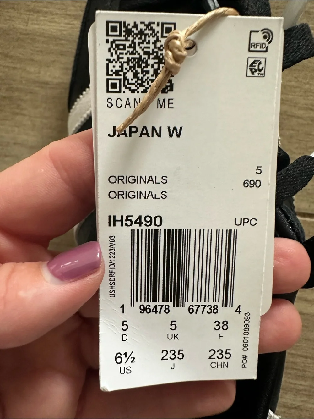 adidas Japan Classic Black & White